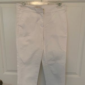 Michael Kors white cropped pants